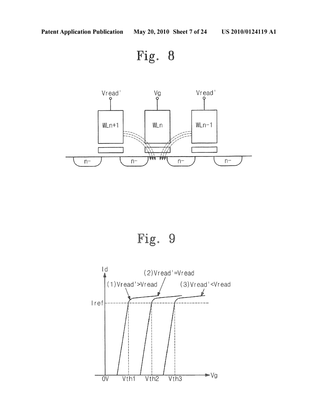 Nonvolatile Memory Device and Read Methods Thereof - diagram, schematic, and image 08