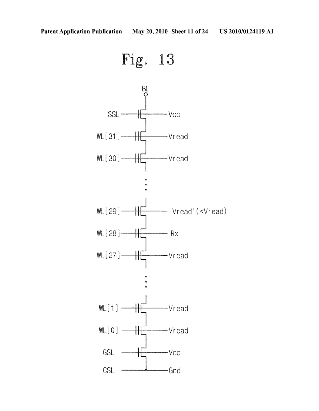Nonvolatile Memory Device and Read Methods Thereof - diagram, schematic, and image 12