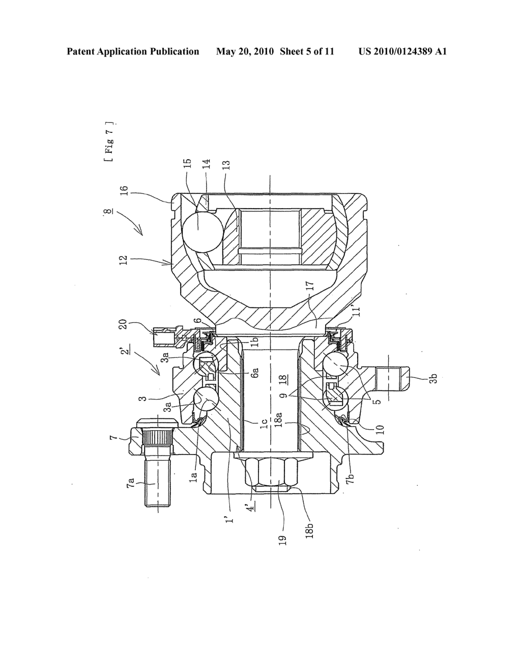 Wheel Bearing Apparatus Incorporated With A Wheel Speed Detecting Apparatus - diagram, schematic, and image 06