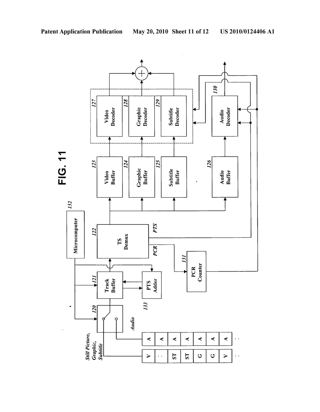 Recording medium having data structure for managing reproduction of still pictures recorded thereon and recording and reproducing methods and apparatuses - diagram, schematic, and image 12