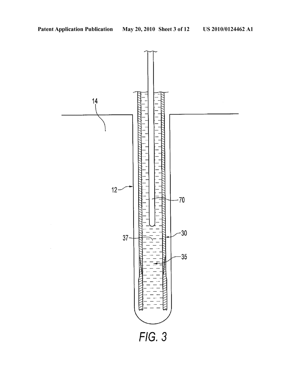 METHOD AND SYSTEM FOR INSTALLING GEOTHERMAL TRANSFER APPARATUSES WITH A SONIC DRILL - diagram, schematic, and image 04