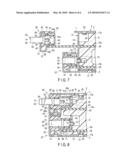 Fastening Device, Module Mounting Mechanism and Information Processing Apparatus diagram and image