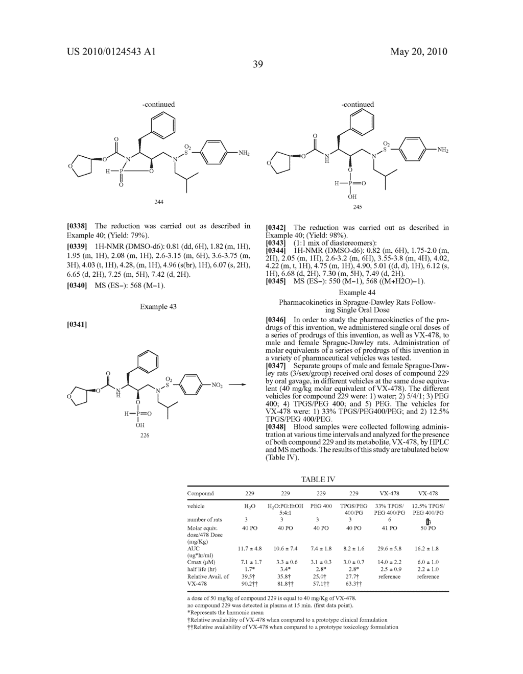 SULPHONAMIDE DERIVATIVES AS PRODRUGS OF ASPARTYL PROTEASE INHIBITORS - diagram, schematic, and image 40