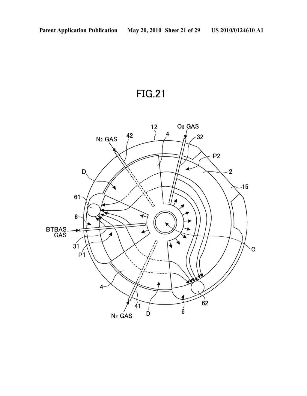 SUBSTRATE POSITION DETECTION APPARATUS, SUBSTRATE POSITION DETECTION METHOD, FILM DEPOSITION APPARATUS, FILM DEPOSITION METHOD, AND A COMPUTER READABLE STORAGE MEDIUM - diagram, schematic, and image 22