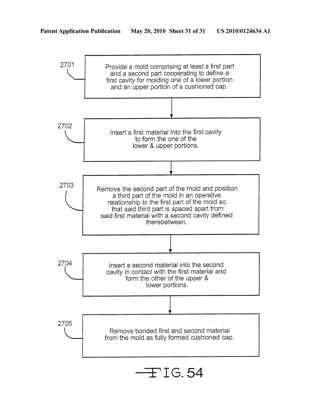 CUSHIONED CAP WITH ANNULAR PORTION AND METHOD FOR FORMING SAME - diagram, schematic, and image 32