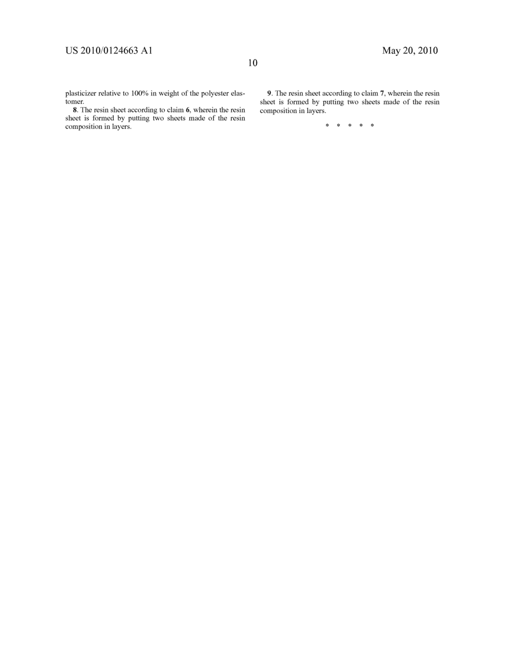 RESIN COMPOSITION AND SHEET USING RESIN COMPOSITION - diagram, schematic, and image 13