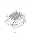 HEAT SPREADER ASSEMBLY FOR USE WITH A DIRECT OXIDATION FUEL CELL diagram and image