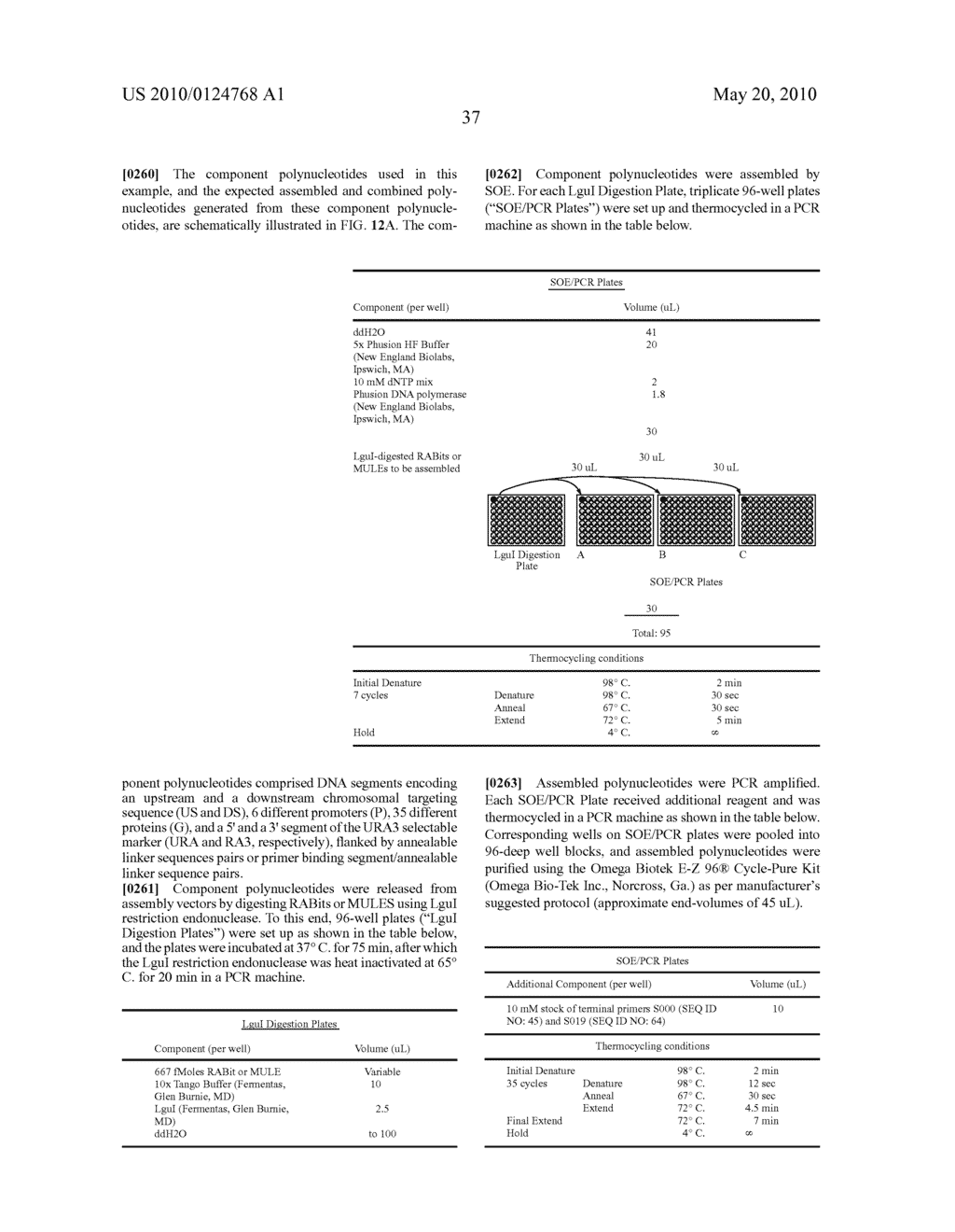 COMPOSITIONS AND METHODS FOR THE ASSEMBLY OF POLYNUCLEOTIDES - diagram, schematic, and image 55