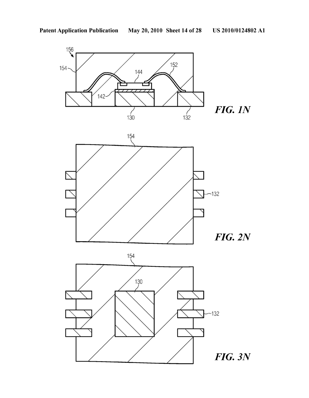 Method of manufacturing a semiconductor package using a carrier - diagram, schematic, and image 15