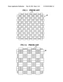 Woven bullet resistant fabric diagram and image