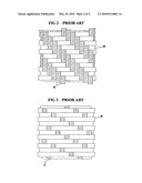 Woven bullet resistant fabric diagram and image