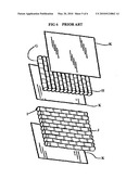 Woven bullet resistant fabric diagram and image