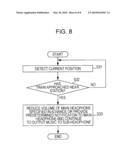 PORTABLE TERMINAL, AUDIO OUTPUT CONTROL METHOD, AND AUDIO OUTPUT CONTROL PROGRAM diagram and image