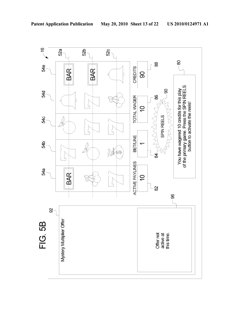 GAMING SYSTEM AND METHOD FOR ADJUSTING THE AVERAGE EXPECTED PAYBACK ASSOCIATED WITH A PLAY OF A WAGERING GAME - diagram, schematic, and image 14