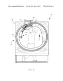 Golf swing exercising/training apparatus and associated method diagram and image