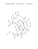 DISPOSABLE ABSORBENT ARTICLE HAVING DUAL LAYER BARRIER CUFF STRIPS diagram and image