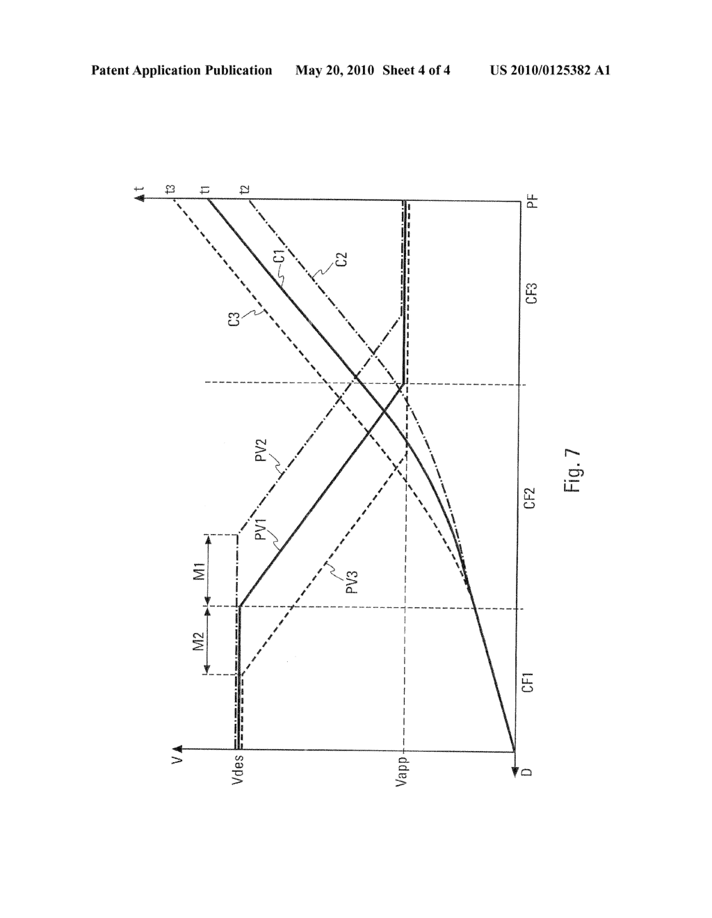 METHOD AND DEVICE FOR SERVOCONTROLLING AN AIRCRAFT SPEED-WISE IN AN APPROACH PHASE - diagram, schematic, and image 05