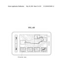 METHOD FOR CONTROLLING MAP AND MOBILE TERMINAL USING THE SAME diagram and image