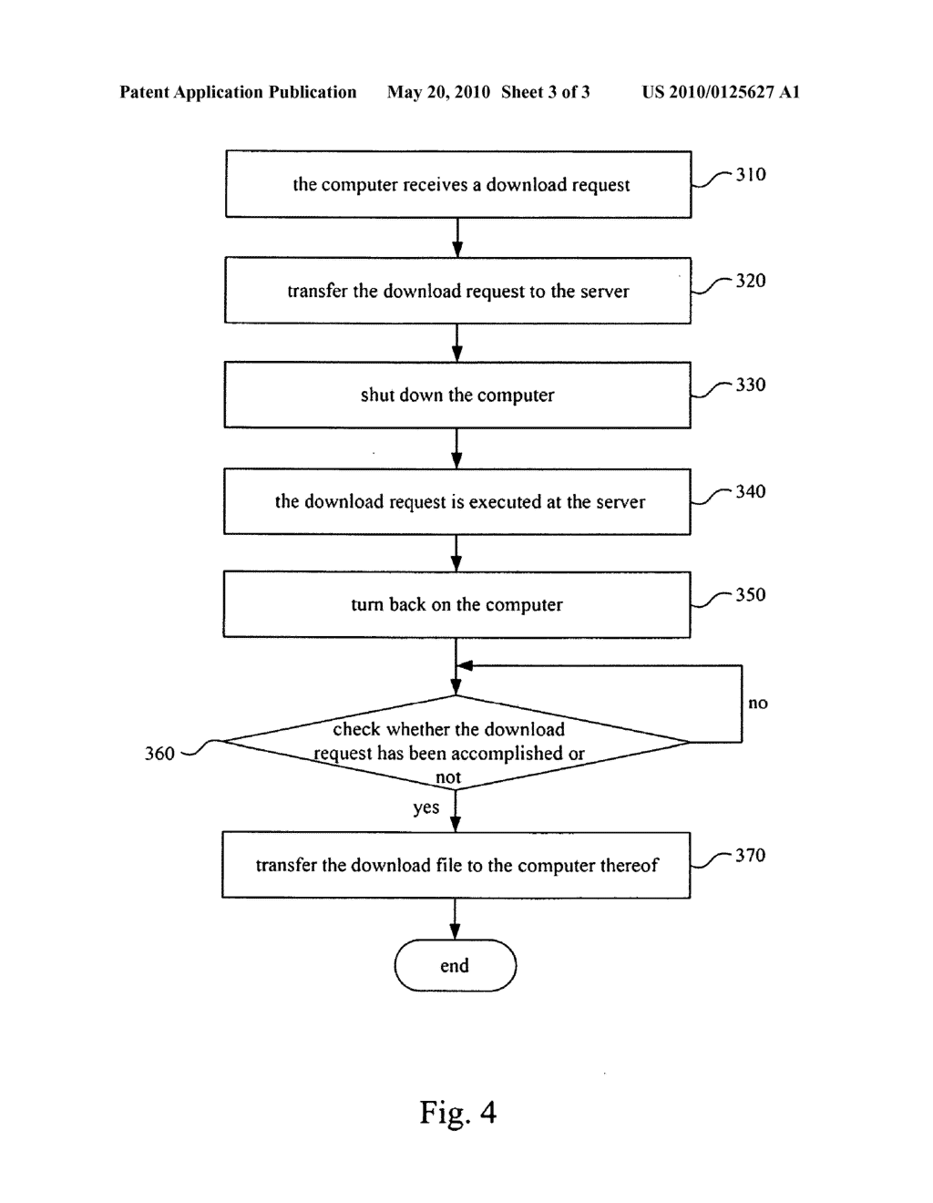 DOWNLOAD METHOD TO A SERVER SYSTEM AND THE SYSTEM THEREOF - diagram, schematic, and image 04