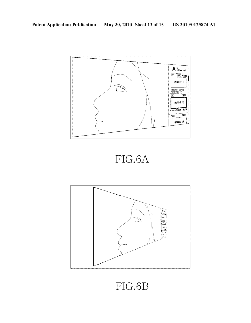 METHOD AND APPARATUS FOR CONTROLLING SCREEN CONFIGURATION OF BROADCAST CONTENTS RECEIVED IN DIGITAL BROADCASTING RECEIVER - diagram, schematic, and image 14