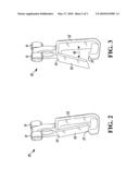 CURTAIN CARRIER FOR DRAPING A CURTAIN FROM A CURTAIN ROD diagram and image