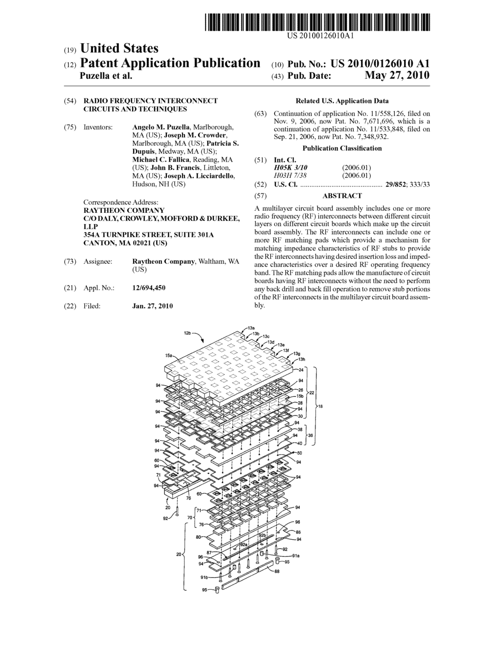 Radio Frequency Interconnect Circuits and Techniques - diagram, schematic, and image 01