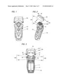 Electric shaver diagram and image