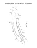 DUAL FRONT UTILITY KNIFE WITH INTERLOCK diagram and image