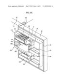 Refrigerator with ice supply device diagram and image