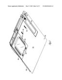 REFRIGERATOR WITH CEILING MOUNTED WATER SYSTEM diagram and image