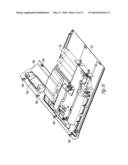 REFRIGERATOR WITH CEILING MOUNTED WATER SYSTEM diagram and image