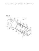 Telescopic shaft and vehicle steering apparatus diagram and image