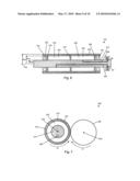 Porous roll with axial zones and method of proving printing liquid to a cylinder in a printing press diagram and image