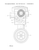 AIR RECYCLING DEVICE FOR AUXILIARY RESPIRATION APPARATUS diagram and image