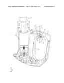 FUEL PUMP NOZZLE WITH MANUALLY OPERATED SWITCH LEVER AND HOLD-OPEN AID diagram and image