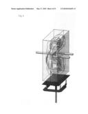 Process for manufacturing a fuel tank equipped with an internal accessory diagram and image