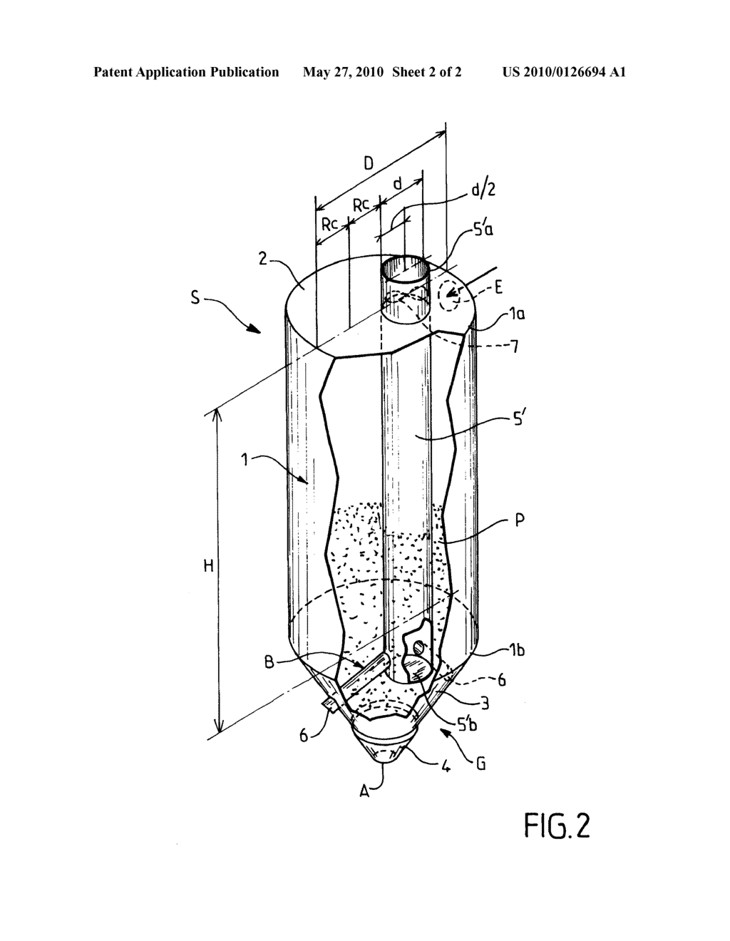 SILO FOR STORING BULK PRODUCTS, IN PARTICULAR DRIED SLUDGE FROM WATER TREATMENT PLANTS - diagram, schematic, and image 03