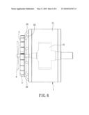 Motor device with heat dissipating capability diagram and image