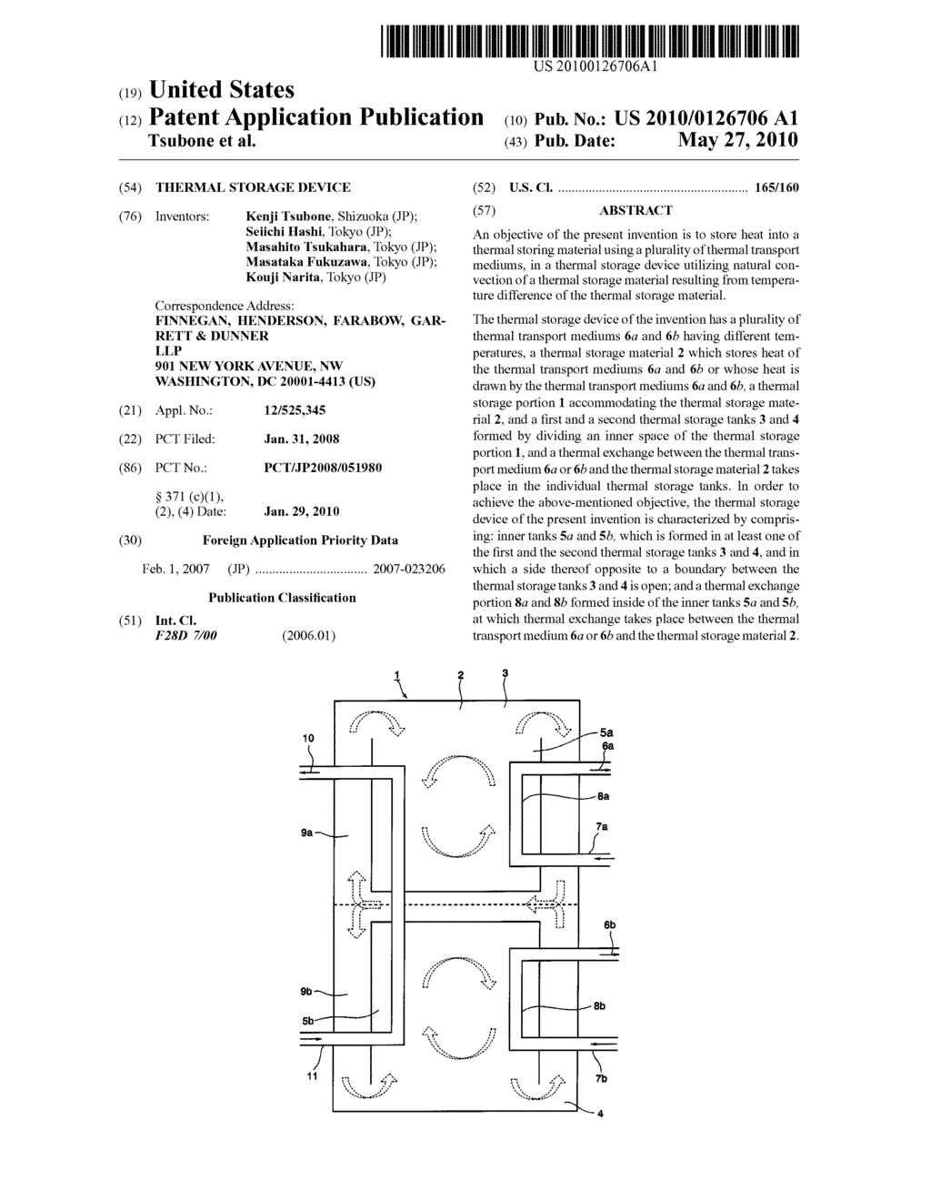 THERMAL STORAGE DEVICE - diagram, schematic, and image 01