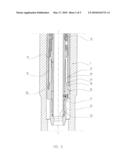 Device or Actuating a Bottom Tool diagram and image