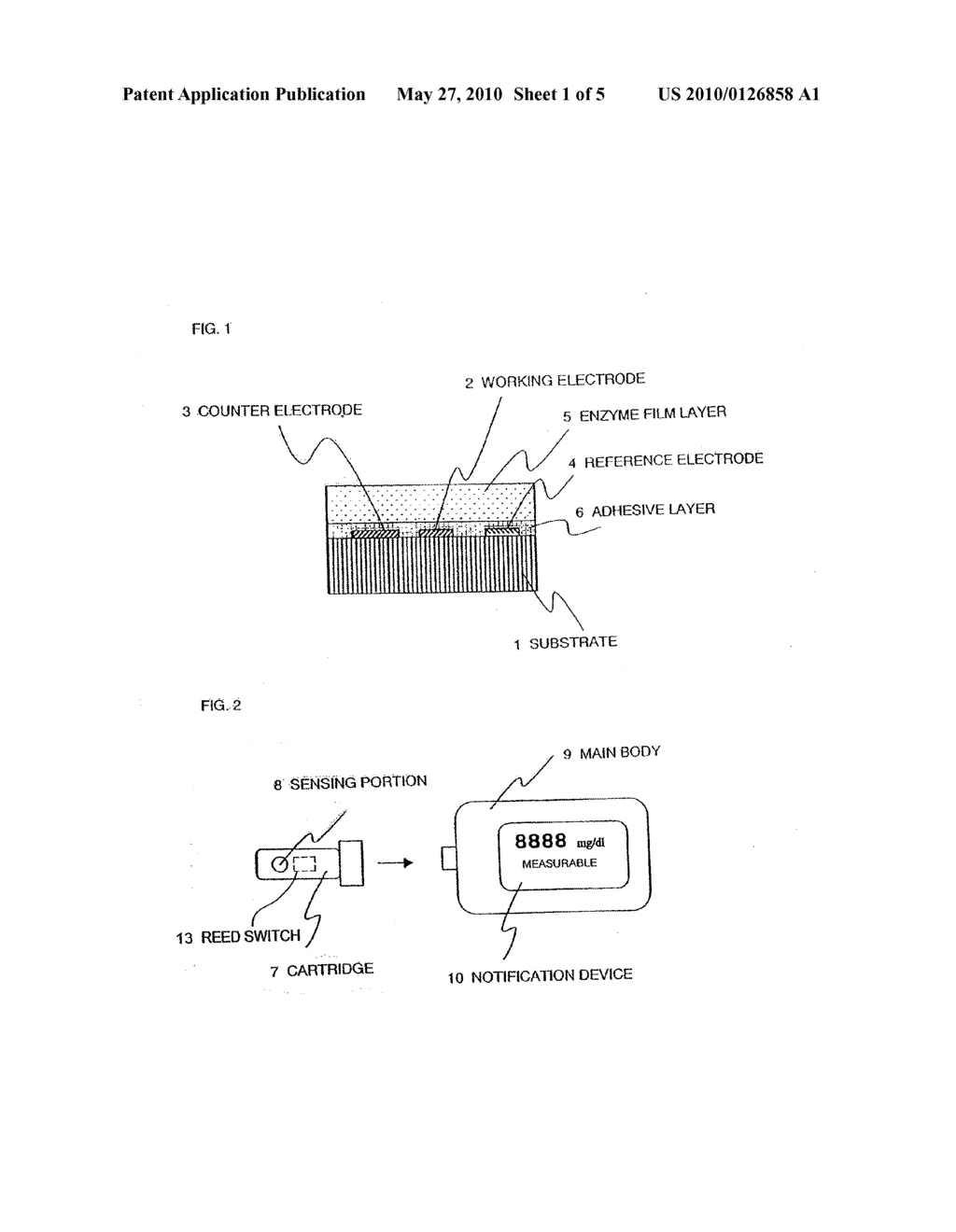 CHEMICAL SENSOR TYPE MEASURING APPARATUS - diagram, schematic, and image 02