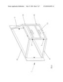 Quick and Easy Assembly Shelving Unit and Method for Assembling The Same diagram and image