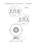 VALVE FOR A TUBULAR CONTAINER diagram and image