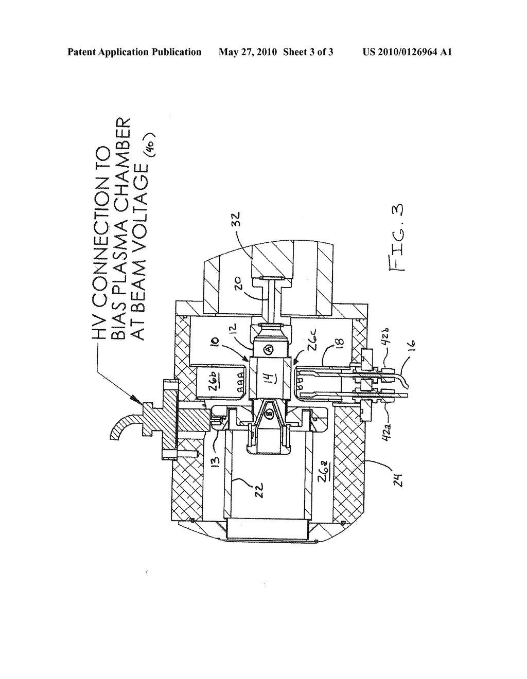 HIGH VOLTAGE ISOLATION AND COOLING FOR AN INDUCTIVELY COUPLED PLASMA ION SOURCE - diagram, schematic, and image 04