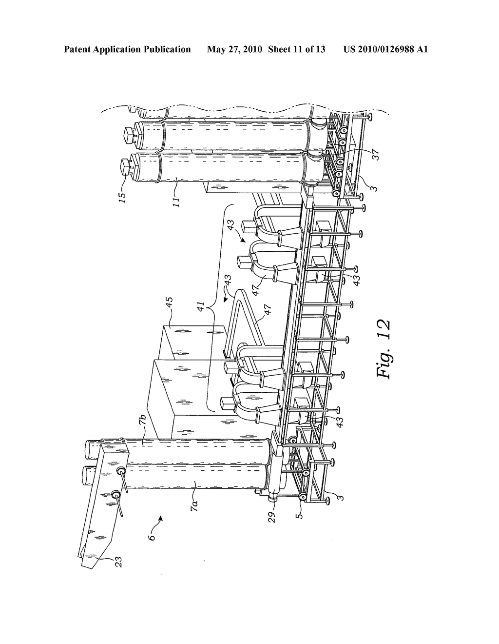 Apparatus and method for mass sterilization and pasteurization of food products - diagram, schematic, and image 12