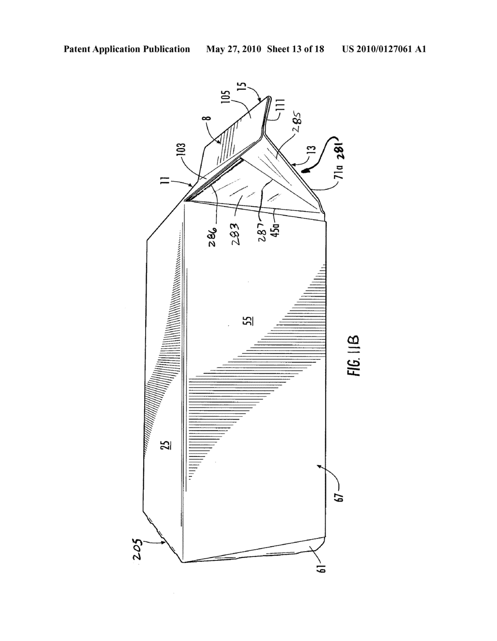 CARTON WITH TOP GUSSET - diagram, schematic, and image 14