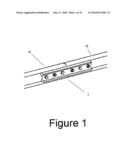 Rail joint bar with transferred load diagram and image