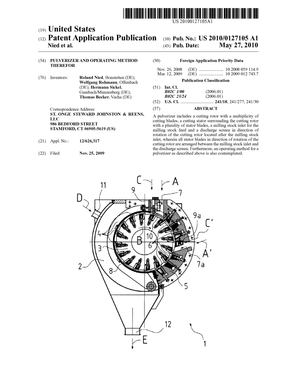 Pulverizer And Operating Method Therefor - diagram, schematic, and image 01