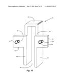 LUG-MOUNT SYSTEM FOR FREE STANDING DISPLAY STAND ARM diagram and image