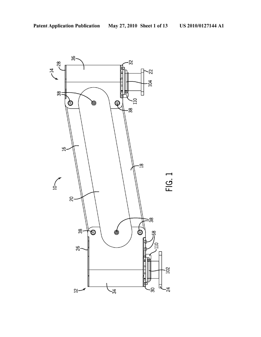 Vertical Motion Pendant Arm - diagram, schematic, and image 02